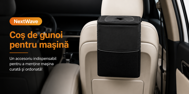 Cos de gunoi auto pliabil NextWave - imagine 1