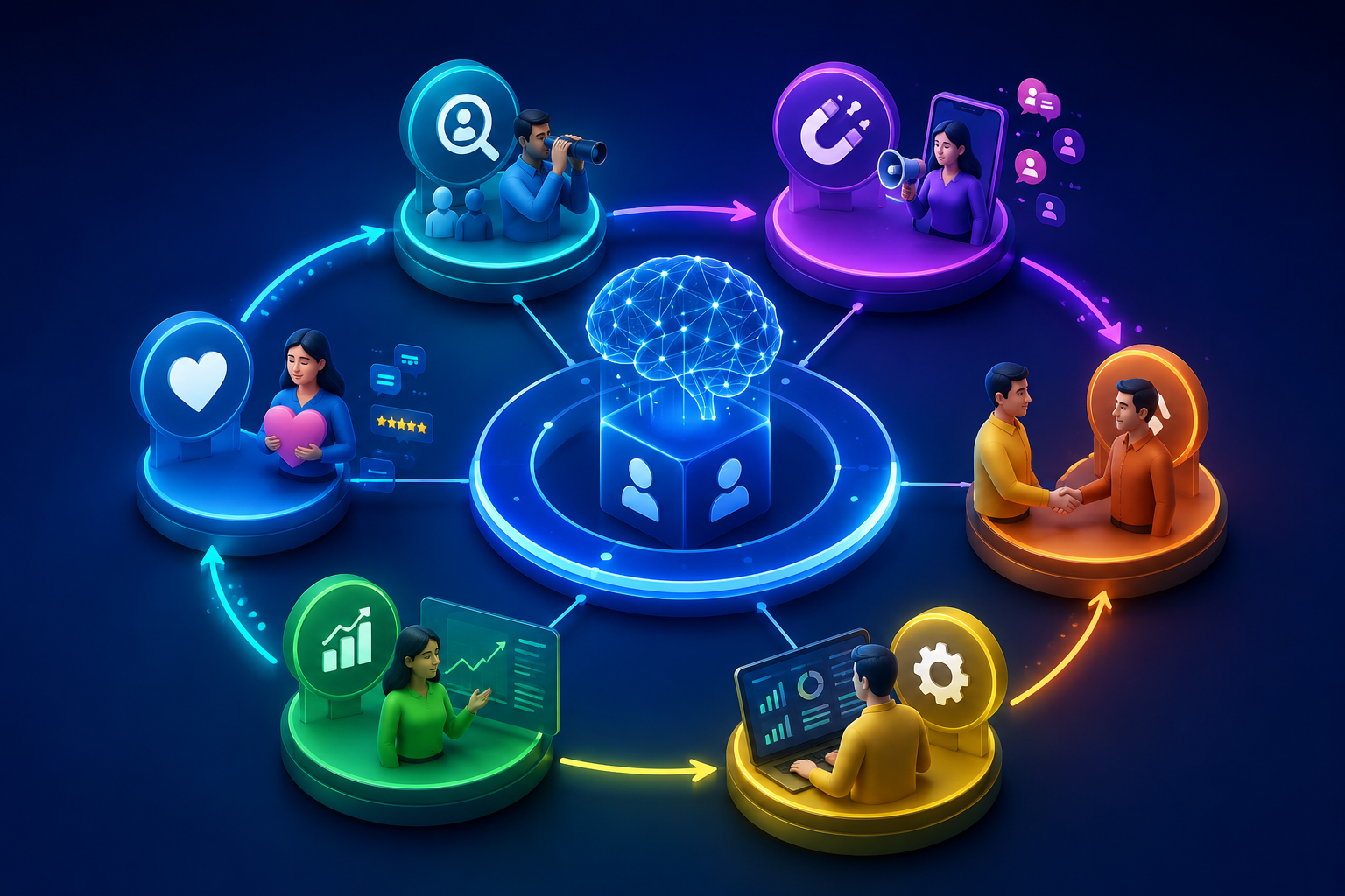 مميزات نظام CRM لإدارة العملاء لوحة التحكم