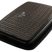grid Card Case Leather Side