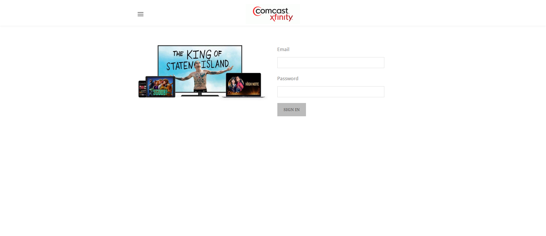 Screenshot of xfinityupdatedmail.weebly.com