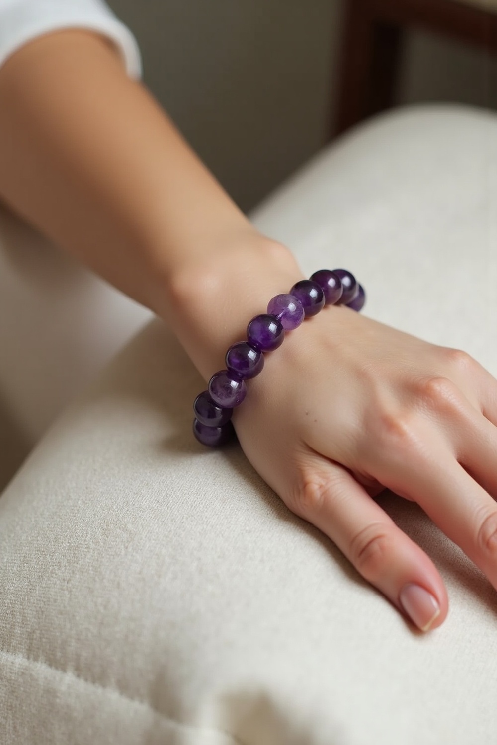 Amethyst Calm Bracelet – Find Your Inner Peace | Lumina Quartz
