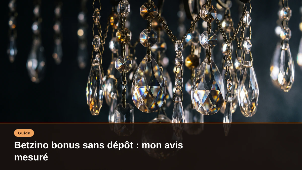Betzino bonus sans dépôt : mon avis mesuré