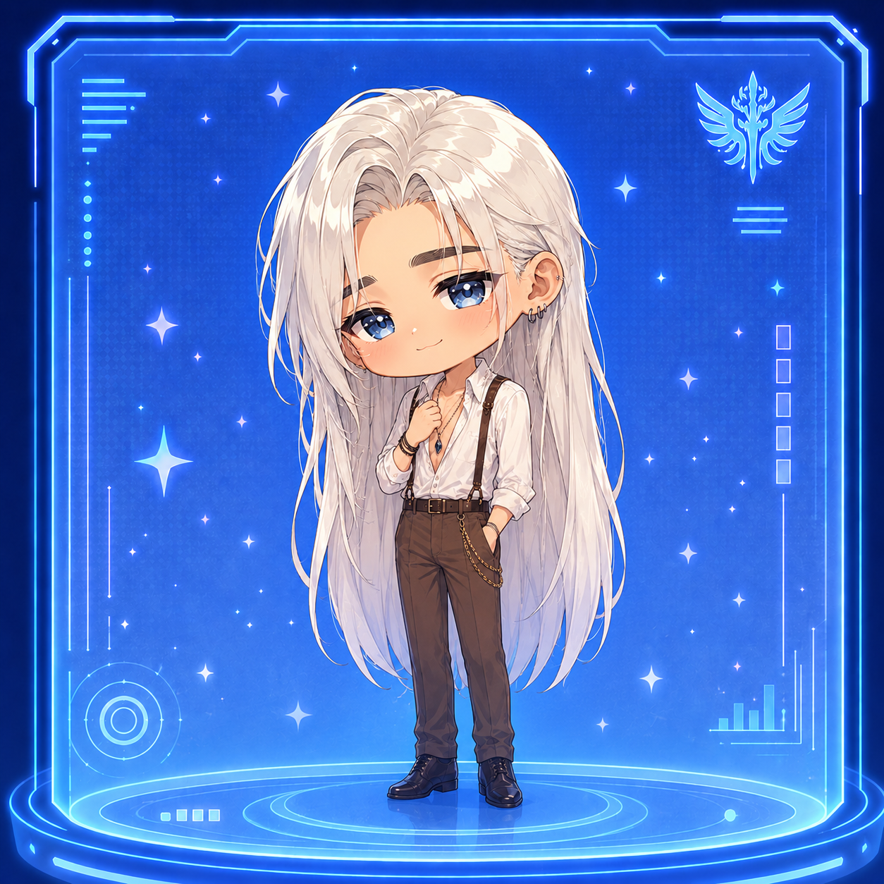 Landon Serpentine chibi