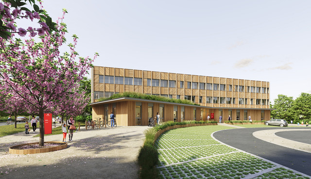 CDAS LE RHEU Vue Perspective 1