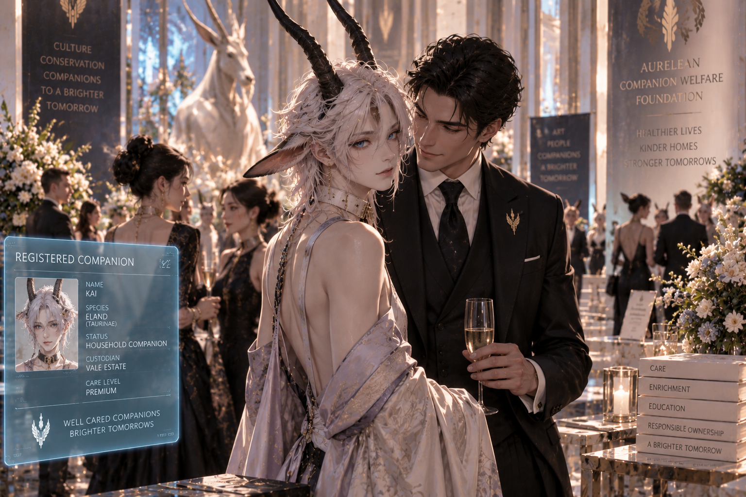 San Aurelan museum gala supporting companion welfare