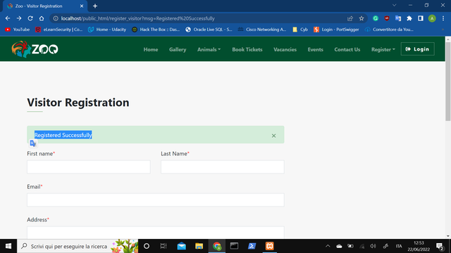 Registration-page