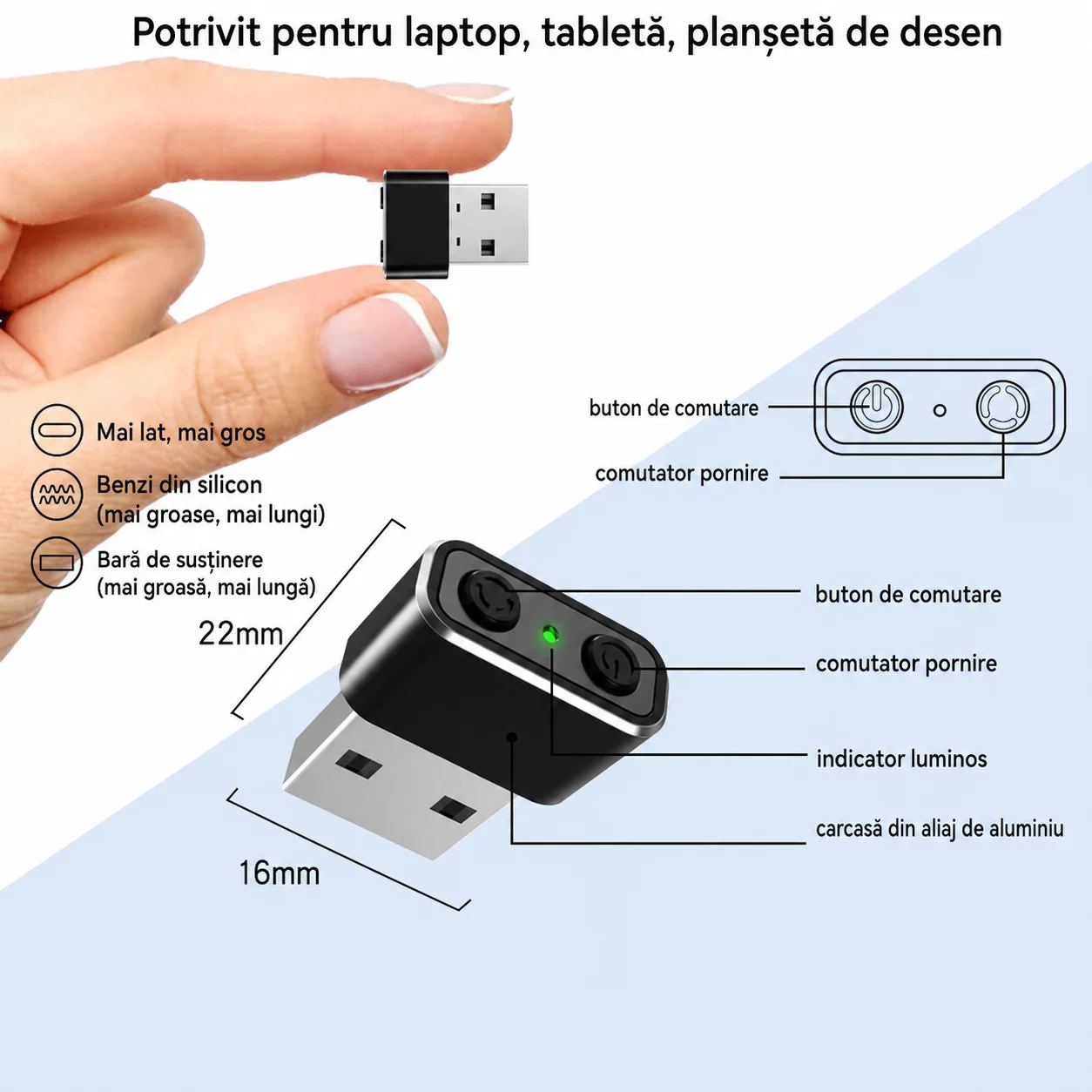 XPQKDC Mouse Jiggler Anti Sleep за лаптоп и компютър в офиса