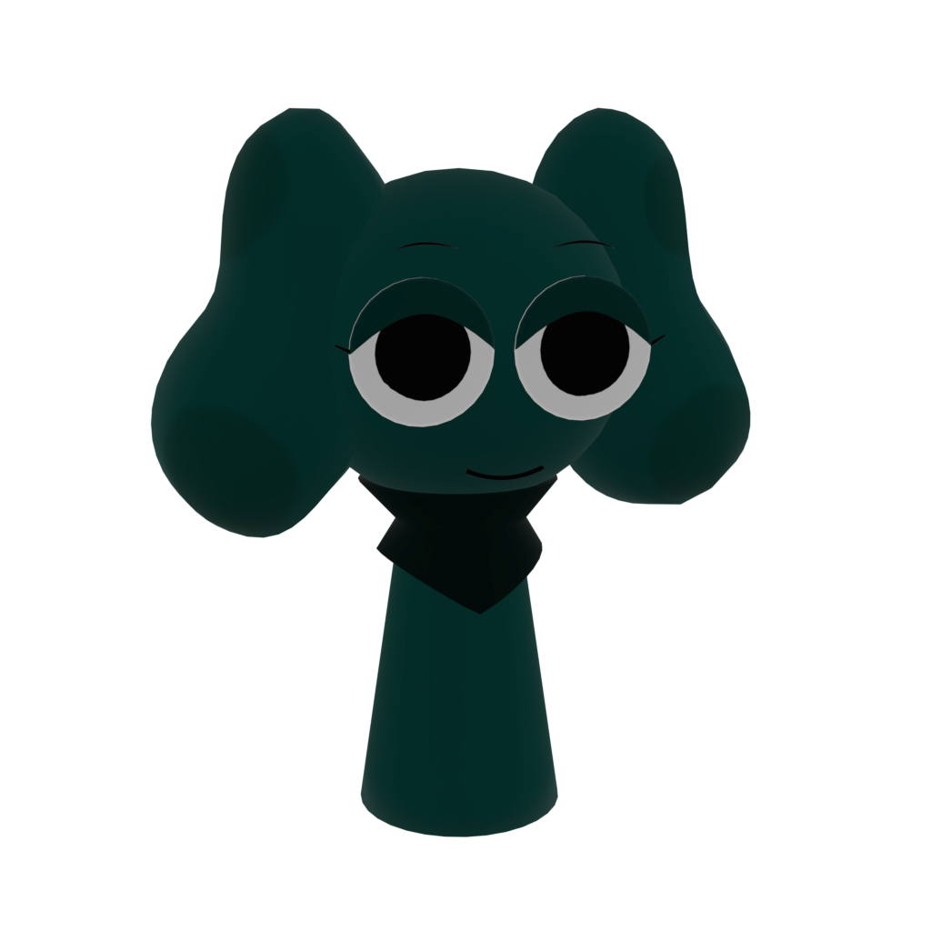 Sprunki Character Model 100 - Sprunki Simulator