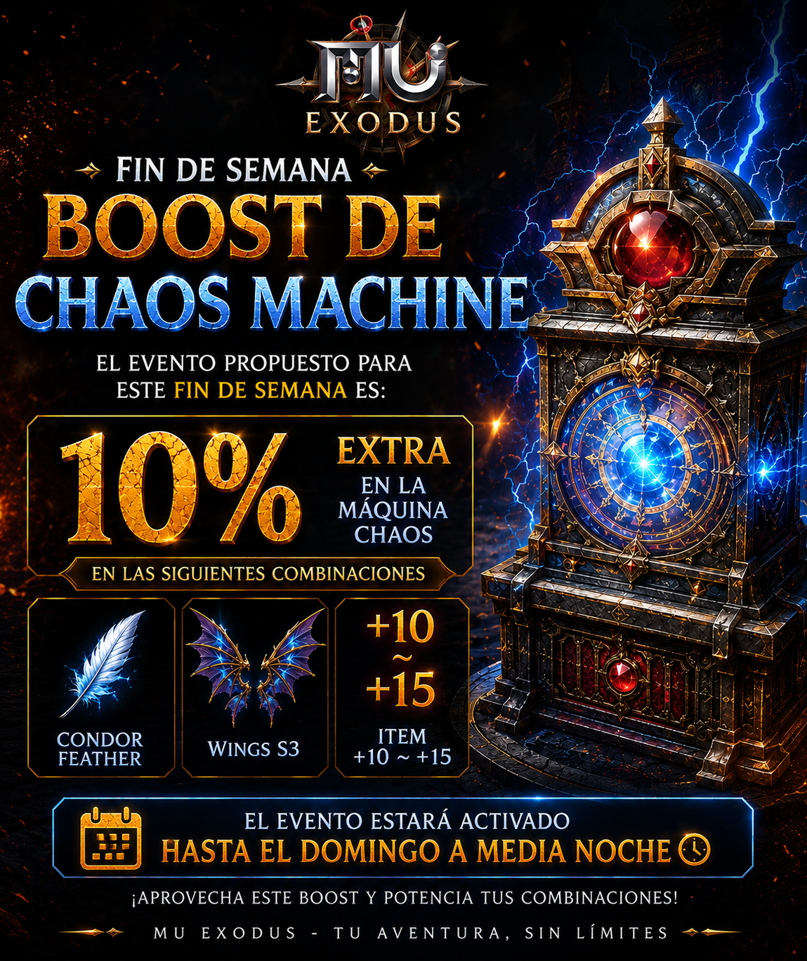 CHAOS MACHINE + 10%