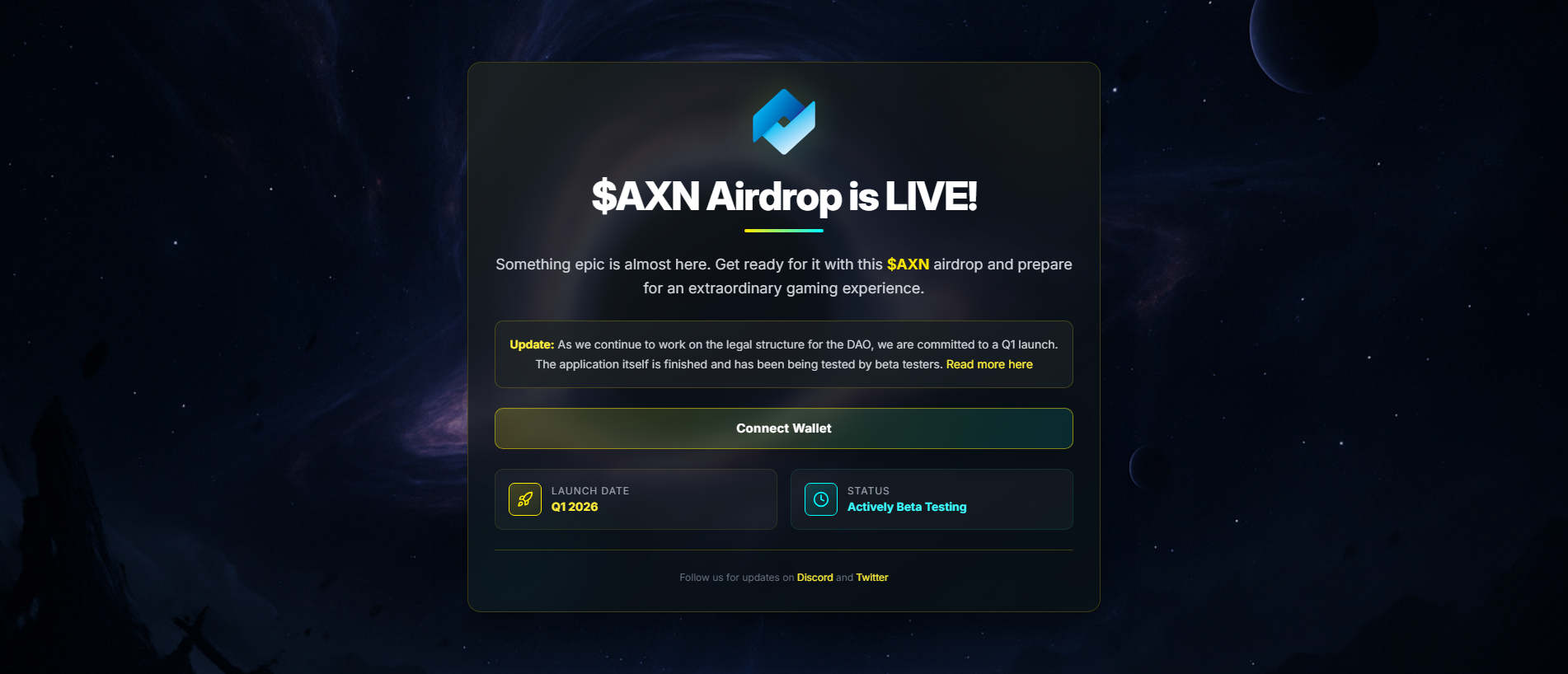 Stored capture of axiondao.xyz