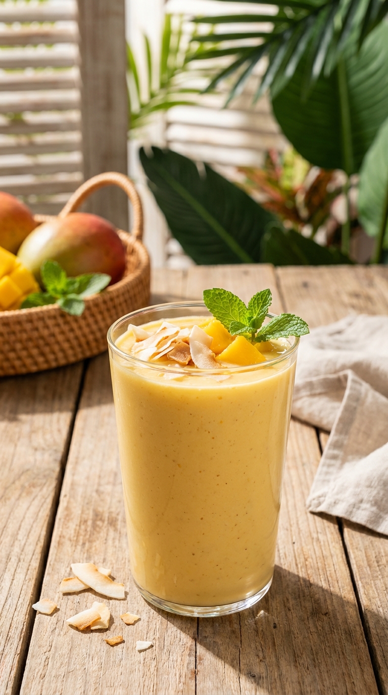 Tropical Mango Coconut Oat Blend — Taste the Island Sunshine