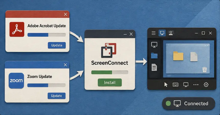 Fake Software Updates Lead to Remote Access Malware