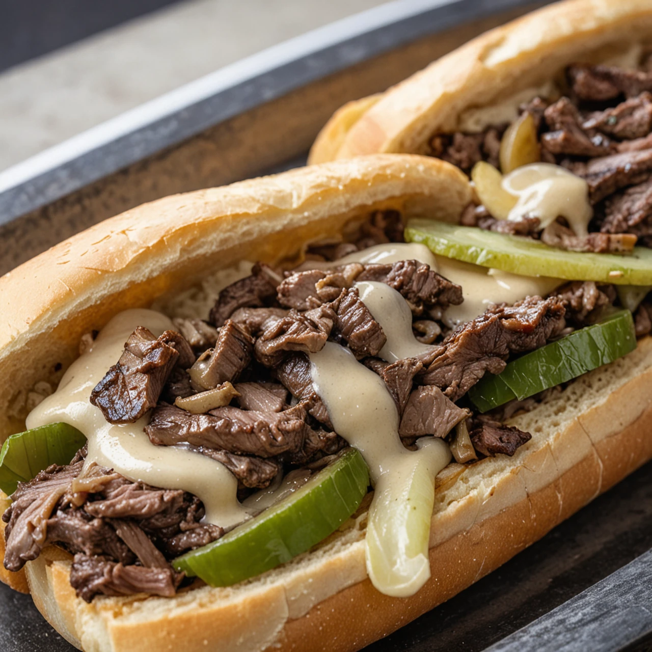 Authentic Blackstone Philly Cheese Steak