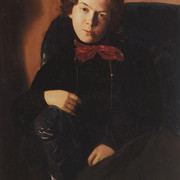 Портрет А П Остроумовой 1901