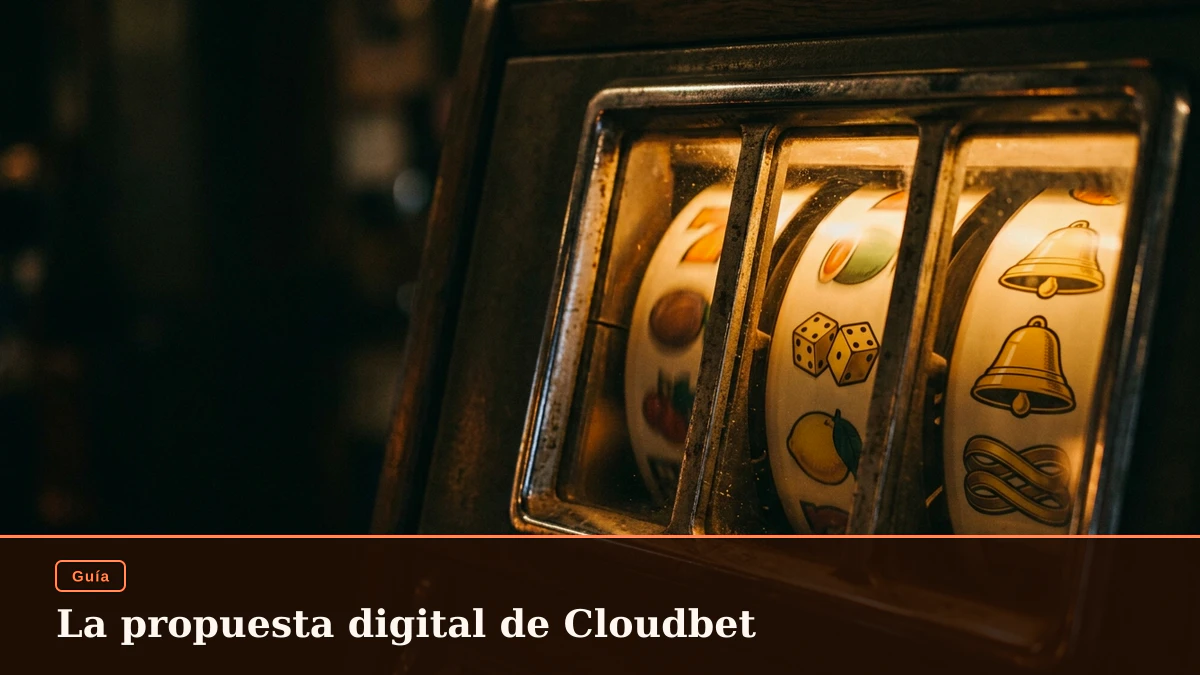 La propuesta digital de Cloudbet