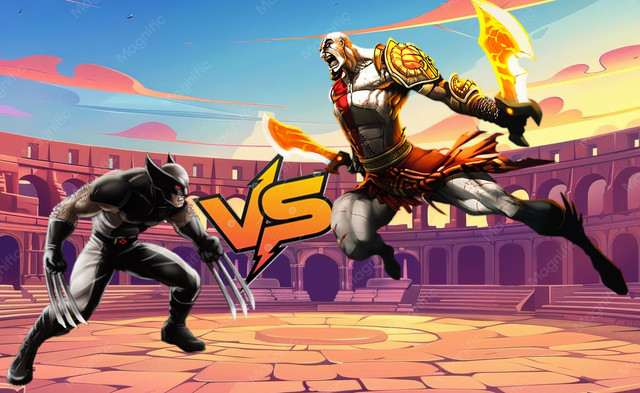 Wolverine vs Kratos