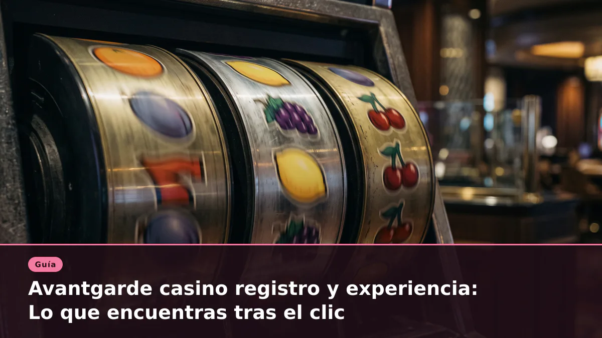 Avantgarde casino registro y experiencia: Lo que encuentras tras el clic