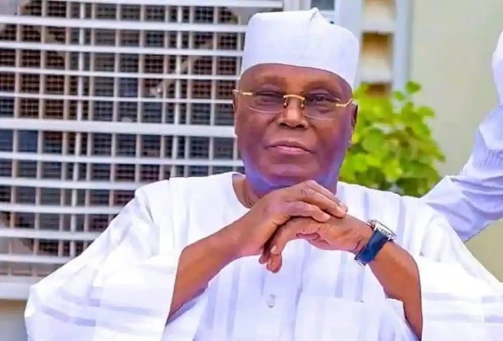 Atiku Abubakar speaking at a public event