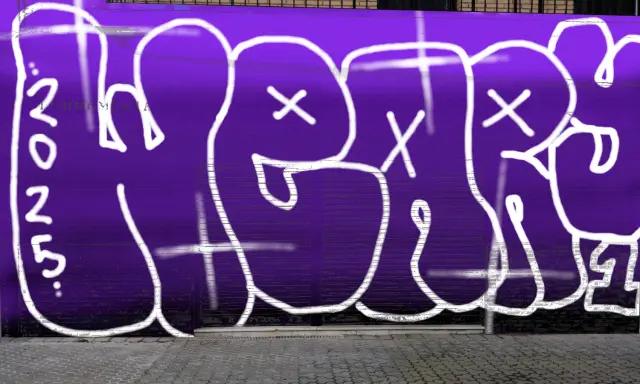 Graffiti artwork by DECAY