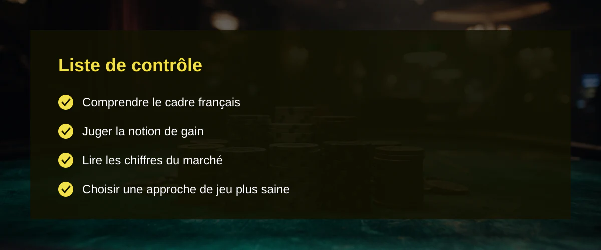 Comment gagner au casino en ligne en France : ce que nous avons vérifié — Liste de contrôle