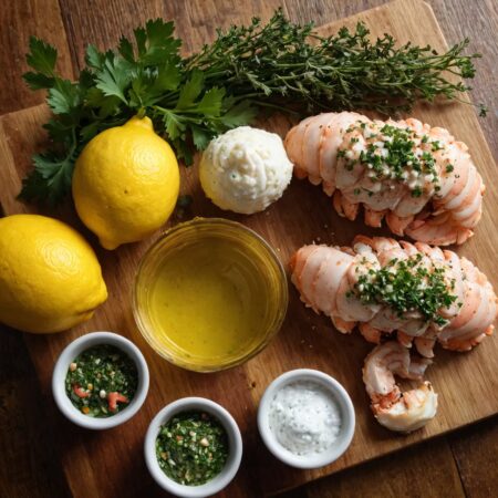 Easy Creamy Garlic Lobster Tails