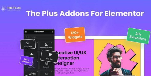 Download The Plus 6.4.14 – Addon for Elementor Page Builder WordPress Plugin