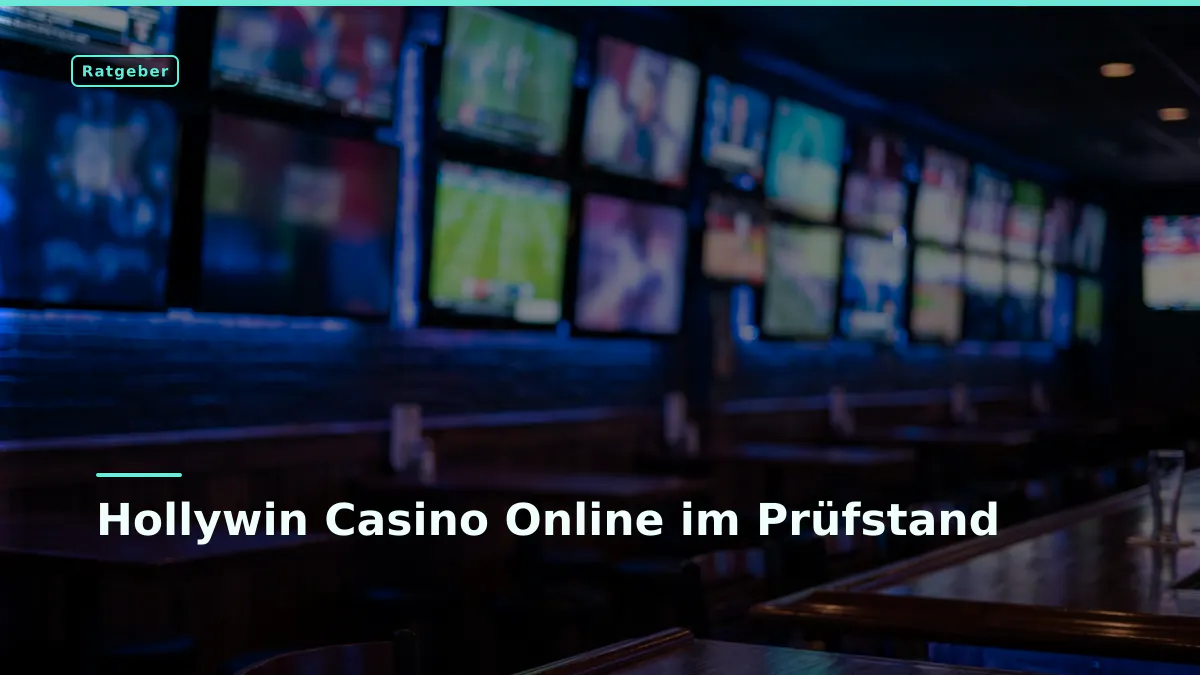Hollywin Casino Online im Prüfstand