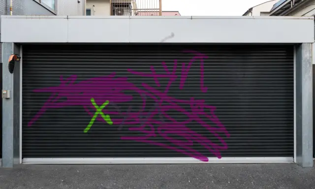 Graffiti artwork by rebus