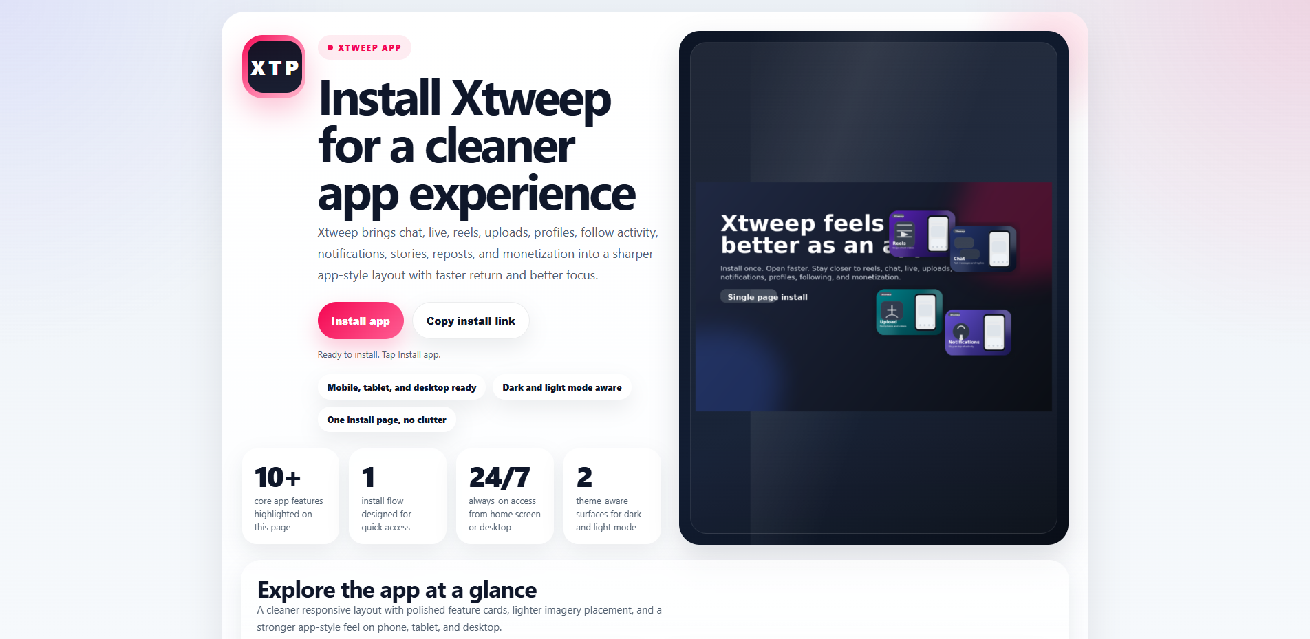 Screenshot of xtweep.com
