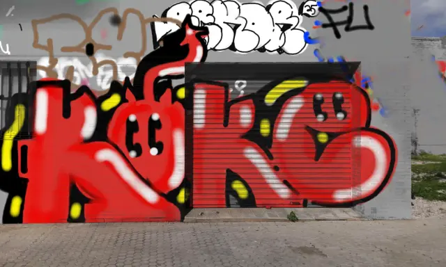 Graffiti artwork by Sore95