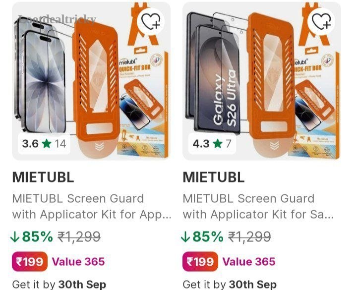 Screen Guard With | Loot Deal