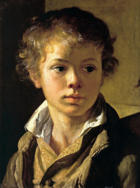 Портрет А В Тропинина сына художника Около 1818