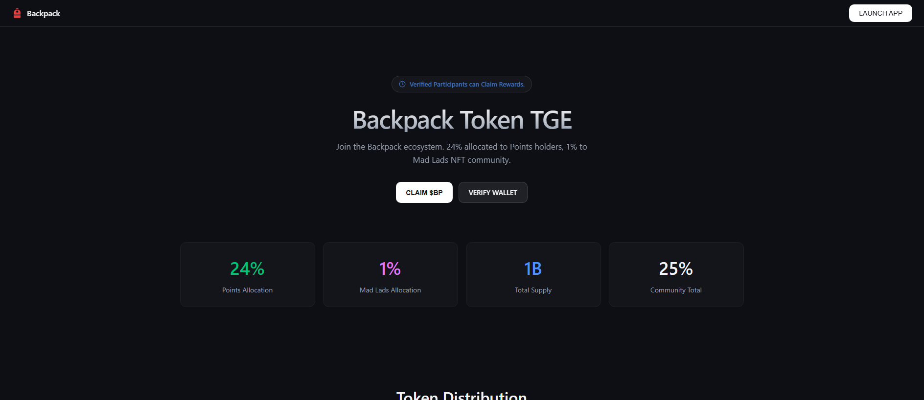 Screenshot of app-backpack.co