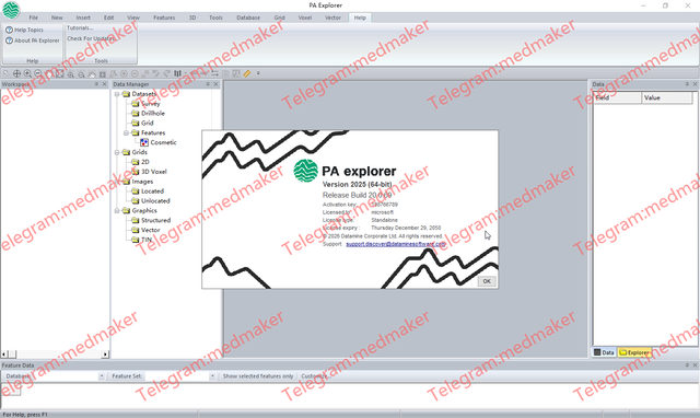 Datamine PA explorer 2025 v20 0 69