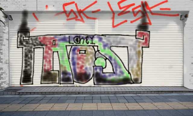 Graffiti artwork by taost
