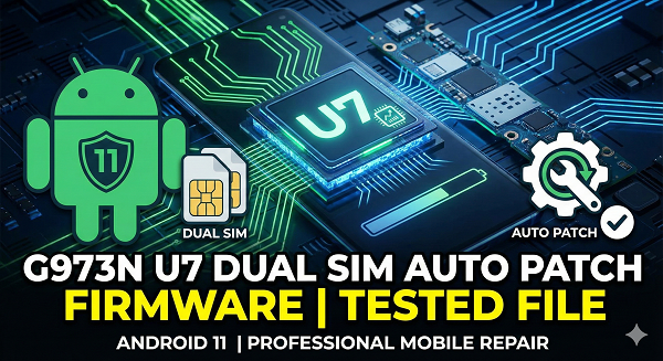 G973N U7 Dual Sim Auto Patch Firmware Android 11 | Tested File