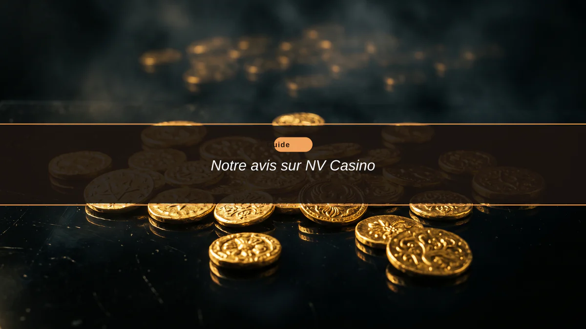 Notre avis sur NV Casino