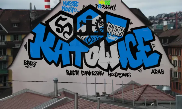 Graffiti artwork by vandald