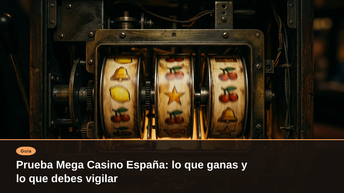 Prueba Mega Casino España: lo que ganas y lo que debes vigilar