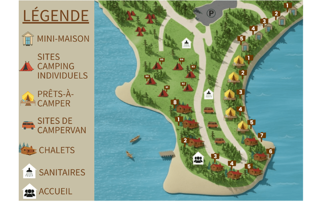 Carte Aventures Kiamika