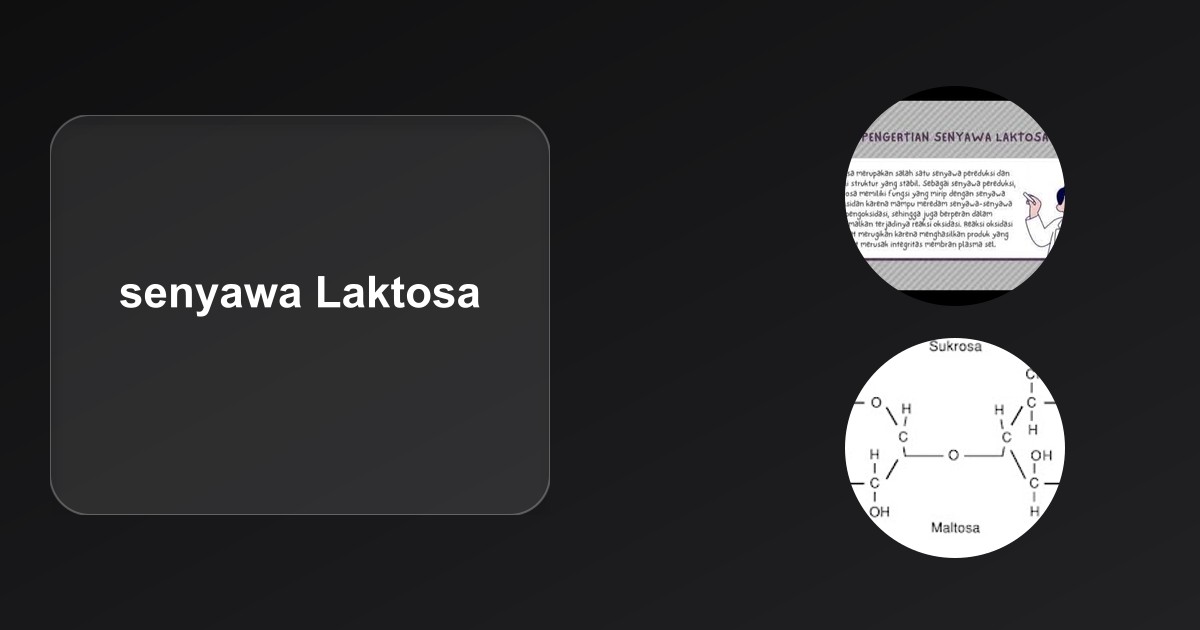 Karakteristik Kimia Laktosa: Analisis, Toksisitas, dan Interaksi Solvasi