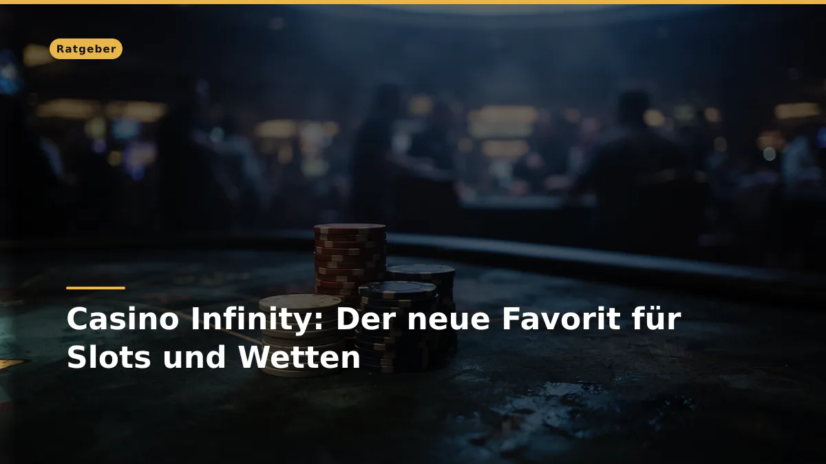 Casino Infinity: Der neue Favorit für Slots und Wetten