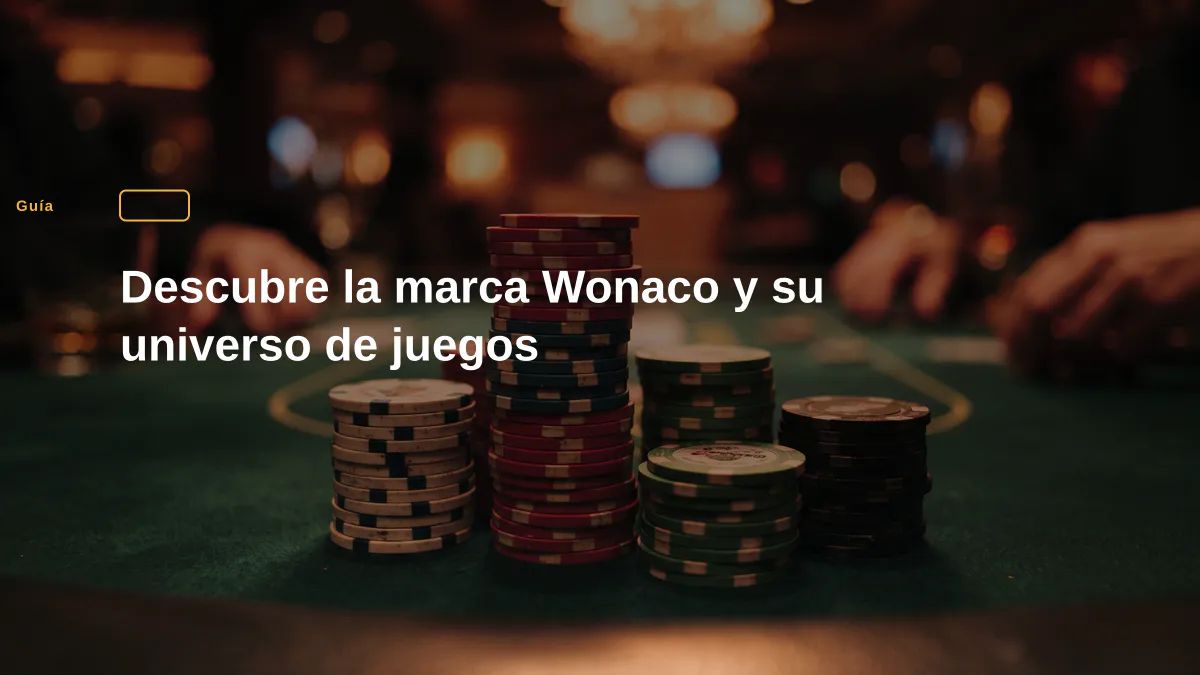 Descubre la marca Wonaco y su universo de juegos