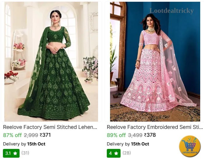   lehenga Cholis From – Just ₹371 | Loot Ka Maal
