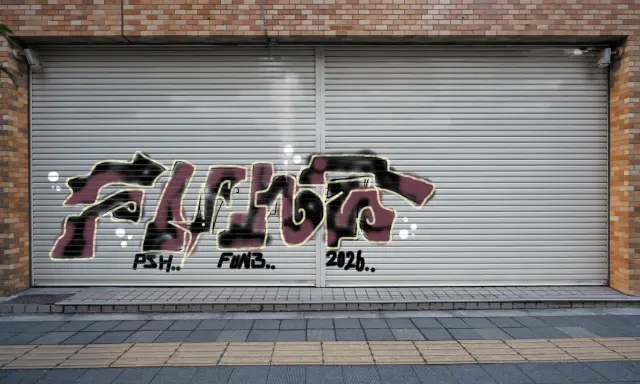 Graffiti artwork by RON