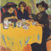 Женщины пьющие кофе 1907