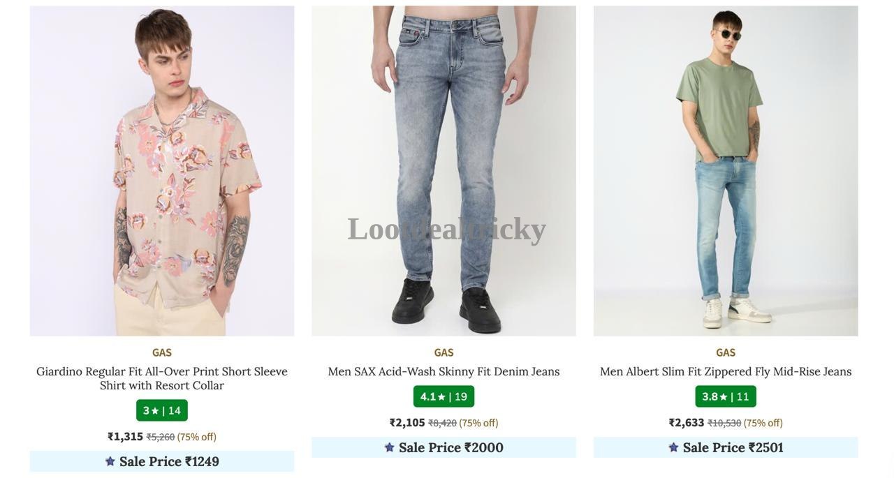 Ajio Loot Grabfast – Just 75% OFF | Best Price Drop Today