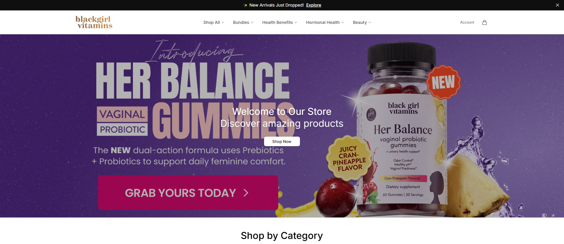 Primary capture · blackgirlvitaminsdirect.shop