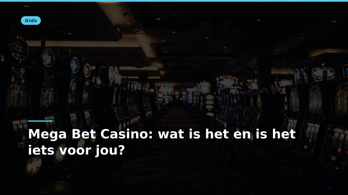 Mega Bet Casino: wat is het en is het iets voor jou?