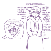 non-human turned human AU stuff